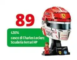 Comet Lego casco di Charles Leclerc Scuderia Ferrari HP offerta