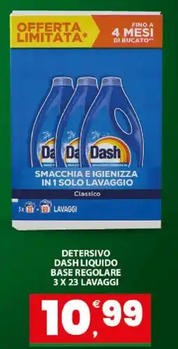 Interspar Detersivo dash liquido base regolare offerta