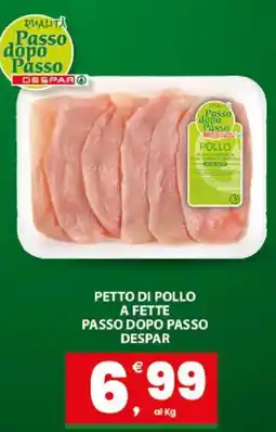 Interspar Petto di pollo a fette passo dopo passo DESPAR offerta