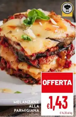 Pan Melanzane alla parmigiana offerta