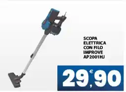 Interspar SCOPA ELETTRICA CON FILO IMPROVE AP2001HJ offerta