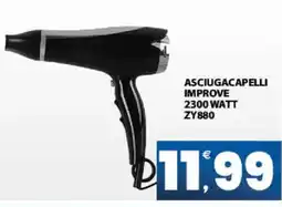 Interspar Asciugacapelli improve 2300 watt ZY880 offerta
