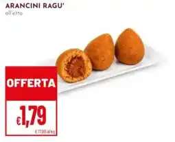 Pan Arancini ragu' offerta