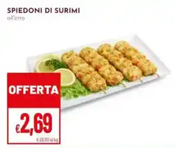 Pan Spiedoni di surimi offerta