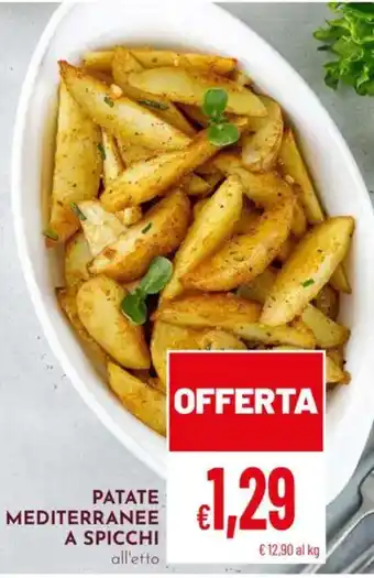 Pan Patate mediterranee a spicchi offerta