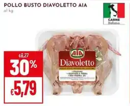 Pan Pollo busto diavoletto AIA offerta