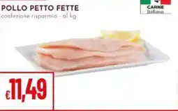 Pan Pollo petto fette offerta