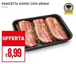 Pan Pancetta suino con aromi offerta