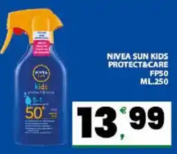 Interspar Nivea sun kids protect&care FP50 offerta