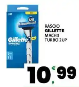 Interspar Rasoio gillette mach3 turbo 2up offerta