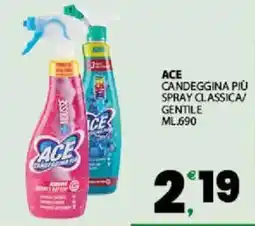 Interspar Ace candeggina più spray classica/ gentile offerta