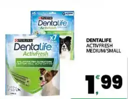 Interspar Dentalife activfresh medium/small offerta