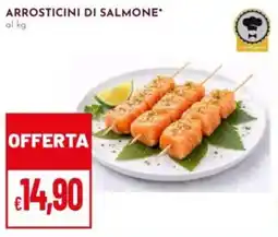Pan Arrosticini di salmone offerta