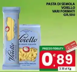 Interspar Pasta di semola VOIELLO offerta