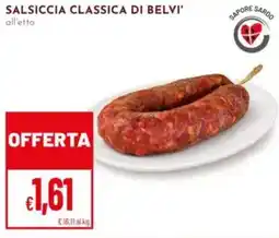 Pan Salsiccia classica di belvi' offerta