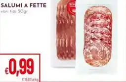 Pan Salumi a fette offerta