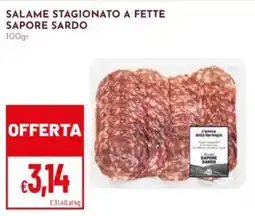 Pan Salame stagionato a fette sapore sardo offerta