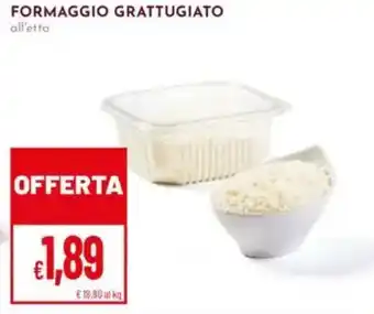 Pan Formaggio grattugiato offerta
