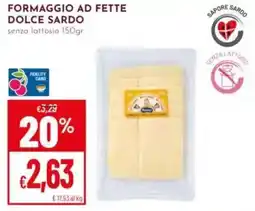 Pan Formaggio ad fette dolce sardo offerta