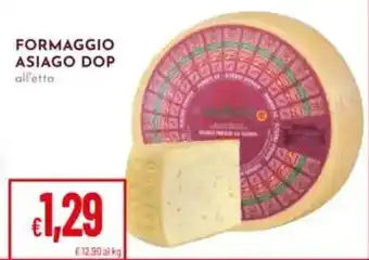 Pan Formaggio asiago dop offerta