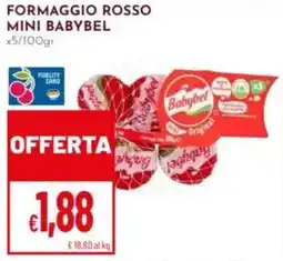 Pan Formaggio rosso mini babybel offerta
