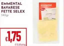 Pan Emmental bavarese fette SELEX offerta