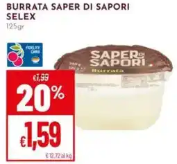 Pan Burrata saper di sapori SELEX offerta