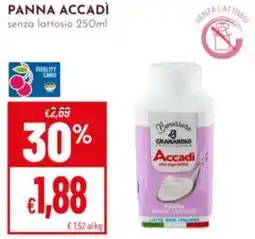 Pan PANNA ACCADÌ senza lattosio offerta