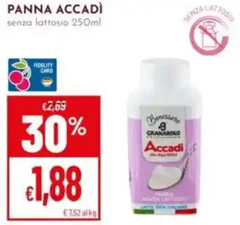 Pan PANNA ACCADÌ senza lattosio offerta