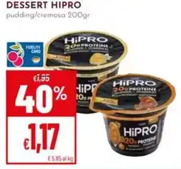 Pan DESSERT HIPRO pudding/cremosa offerta