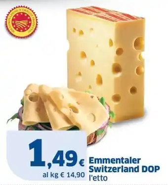 Sigma Emmentaler Switzerland DOP offerta