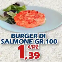 Mercogel Burger di salmone offerta