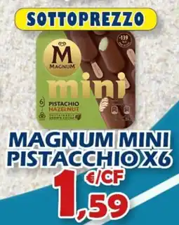 Mercogel Magnum mini pistacchio x6 offerta