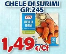 Mercogel Chele di surimi offerta