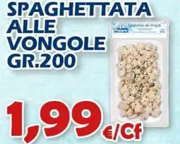 Mercogel Spaghettata alle vongole offerta