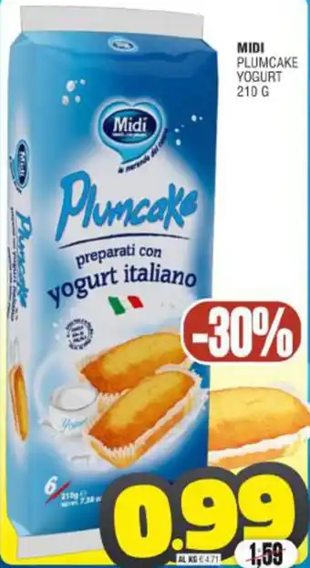 Vicino a te supermercati Midi plumcake yogurt offerta