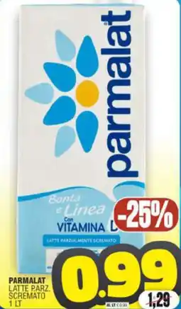Vicino a te supermercati Parmalat latte parz. scremato offerta