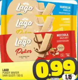 Vicino a te supermercati Lago poker wafer offerta