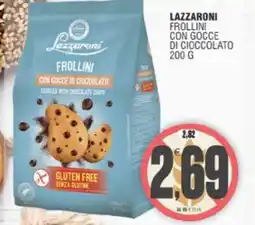 Vicino a te supermercati Lazzaroni frollini con gocce di cioccolato offerta