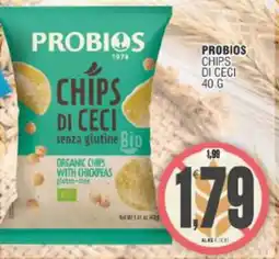 Vicino a te supermercati Probios chips di ceci offerta