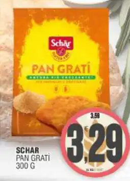 Vicino a te supermercati Schar pan grati offerta