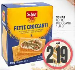 Vicino a te supermercati Schar fette croccanti offerta