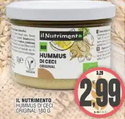 Vicino a te supermercati Il nutrimento hummus di ceci original offerta