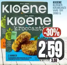 Vicino a te supermercati Kioene burger krokkanti offerta