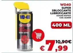 Conforama WD40 super sbloccante lubrificante offerta