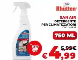 Conforama Rhütten san air detergente per climatizzatori offerta
