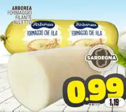 Vicino a te supermercati Arborea formaggio filante alletto offerta