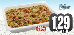Vicino a te supermercati Insalata di farro, pesto e pomodorini offerta