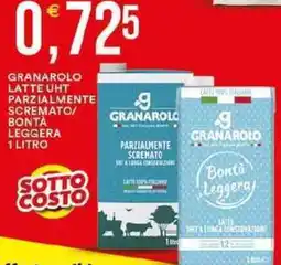 Vantaggio Cash&Carry Granarolo latte uht parzialmente scremato/ bonta leggera offerta