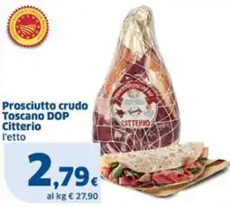 Sigma Prosciutto crudo Toscano DOP Citterio offerta